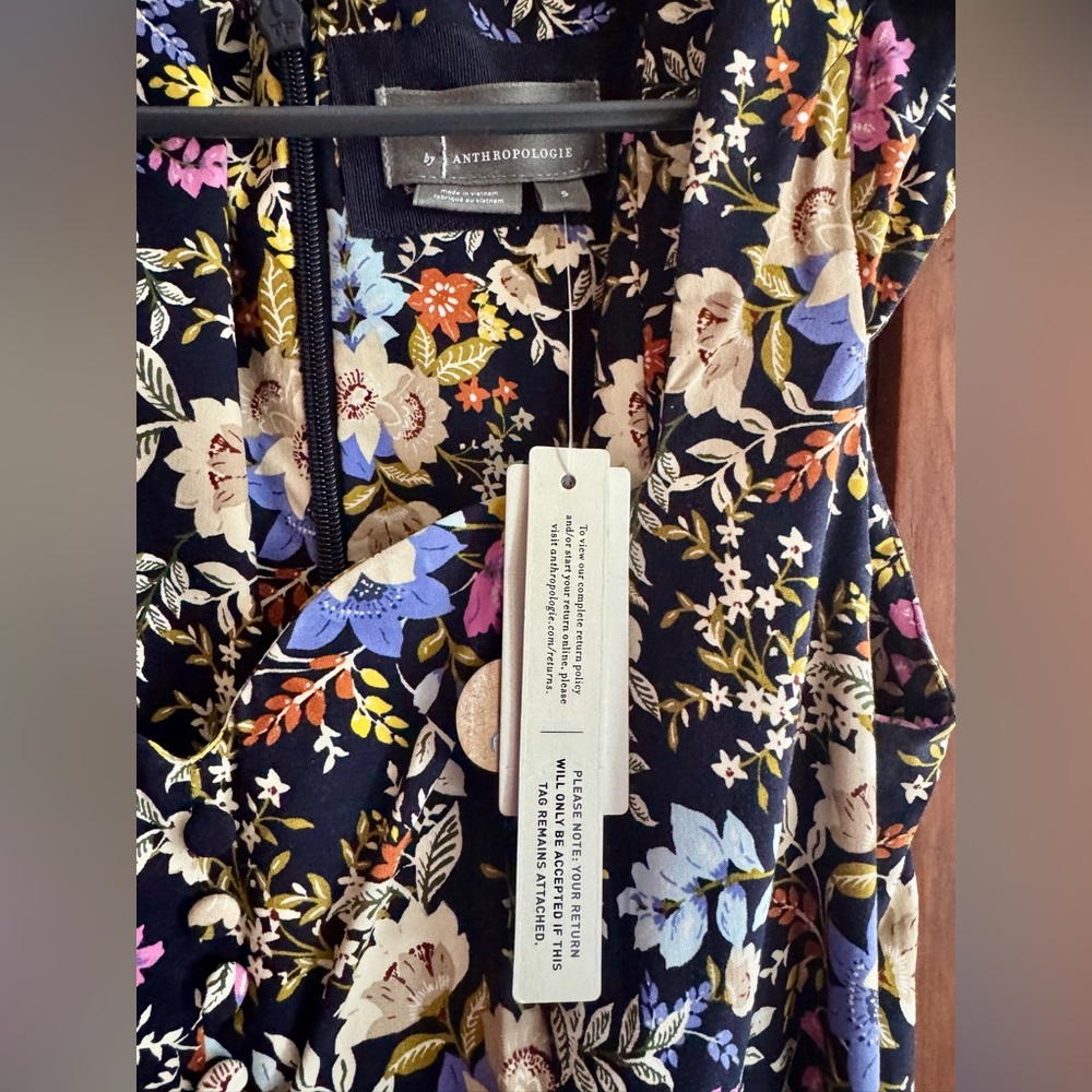 Anthropologie Botanical Floral Dress - Picture 2 of 3